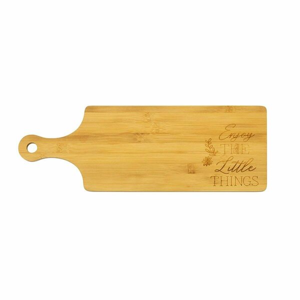 Shannon Road Gifts 6 x 17 x 0.75 in. Charcuterie Board - Enjoy the Little Things 223866